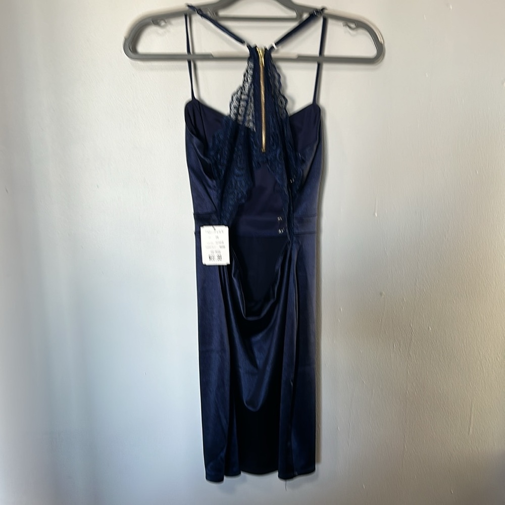 Navy emerald Sundae  dress size meeting - Picture 2 of 3